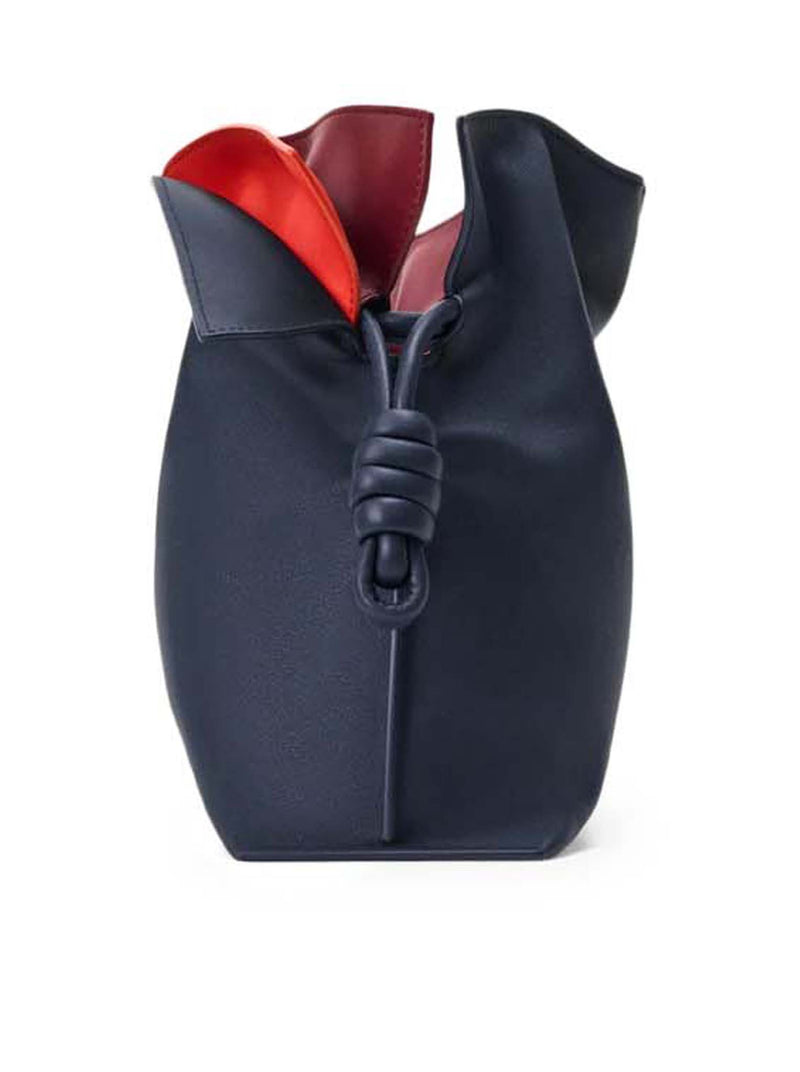 MEDIUM LAYERED FLAMENCO CLUTCH IN NAPPA CALFSKIN