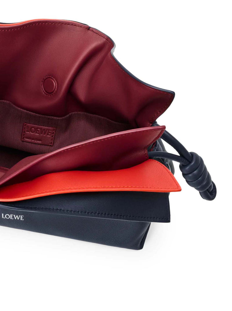MEDIUM LAYERED FLAMENCO CLUTCH IN NAPPA CALFSKIN