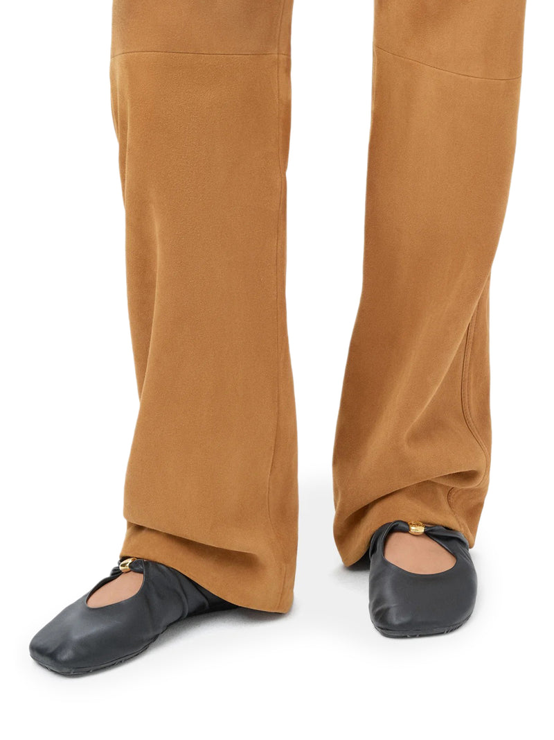 PEBBLE BALLERINAS IN LAMBSKIN NAPPA