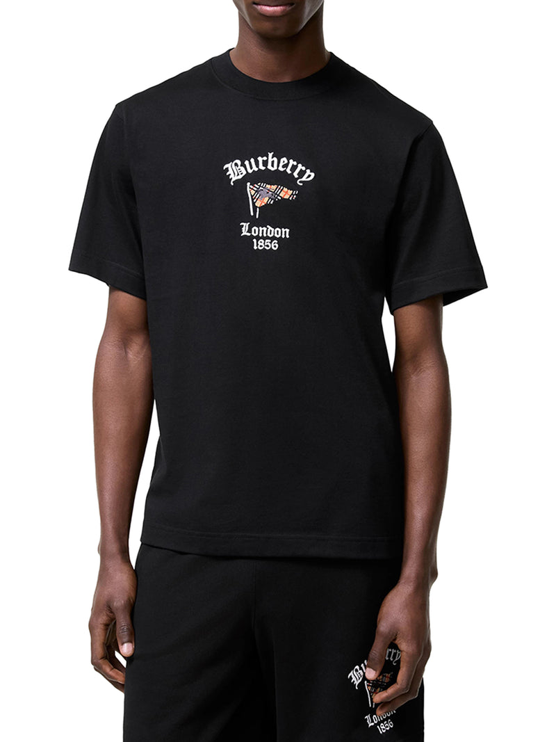 COTTON T-SHIRT WITH FRONT LOGO