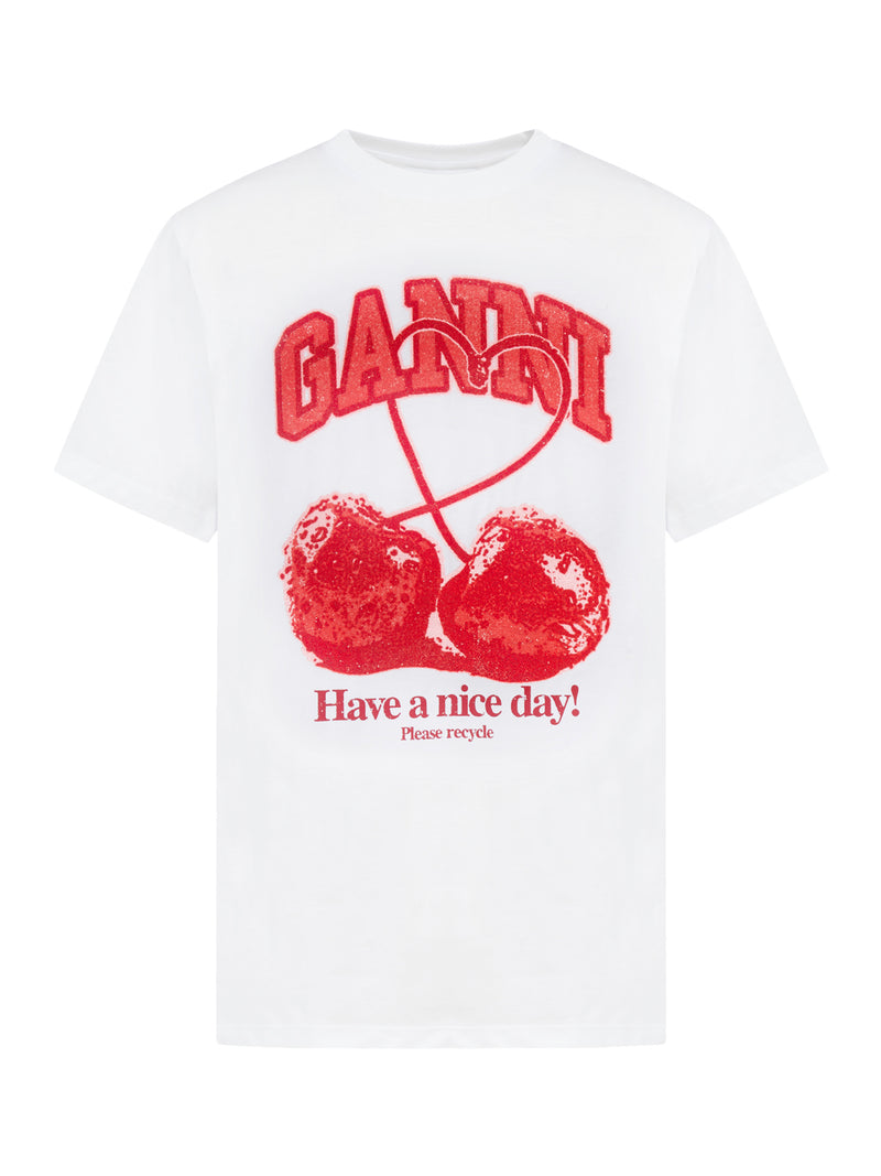 ORGANIC COTTON T-SHIRT WITH PRINT