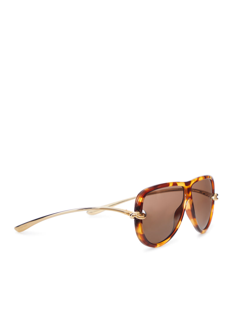 AVIATOR KNOT SUNGLASSES