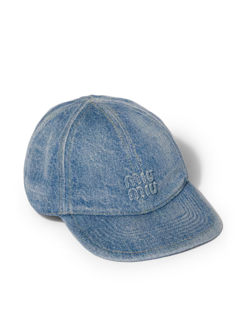 WASHED DENIM BASEBALL CAP