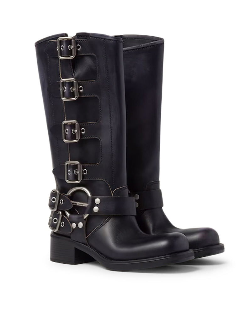 LEATHER BOOTS