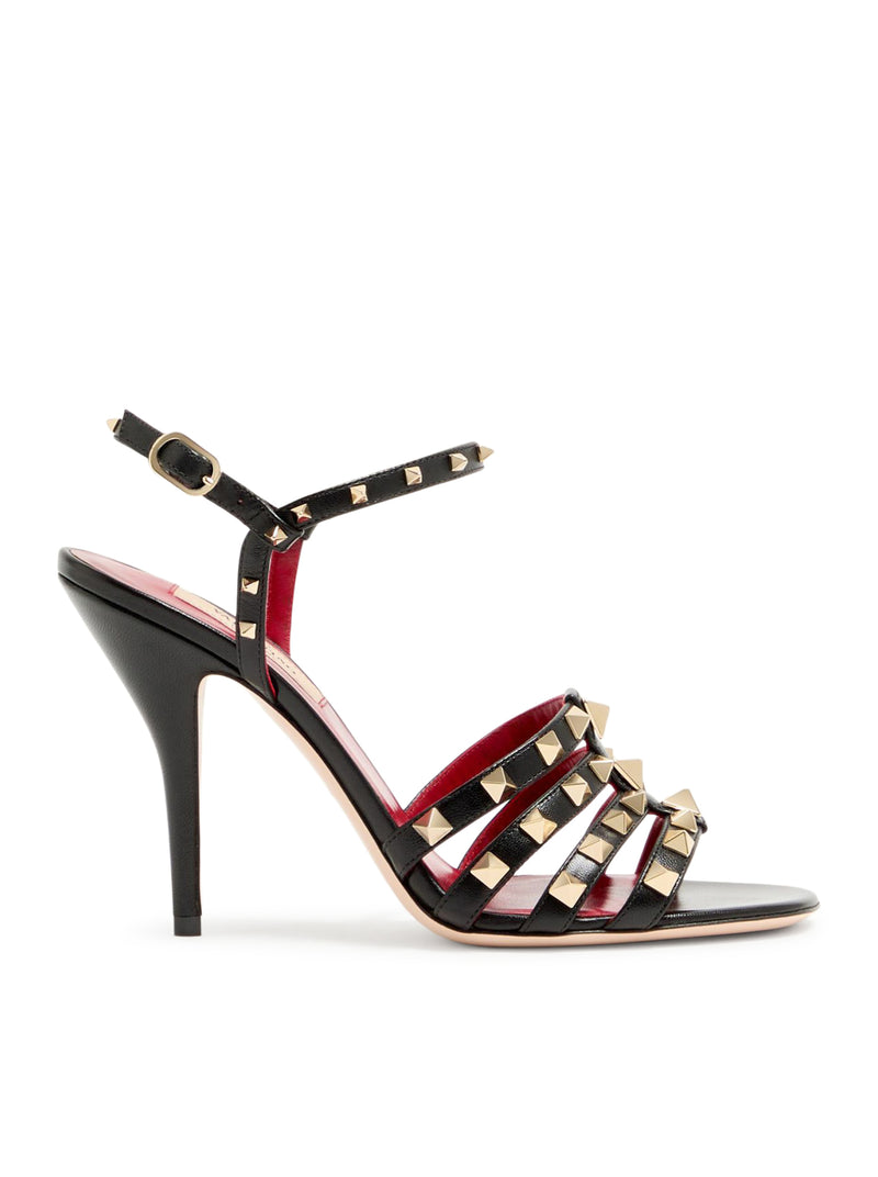100MM ROCKSTUD KIDSKIN SANDAL