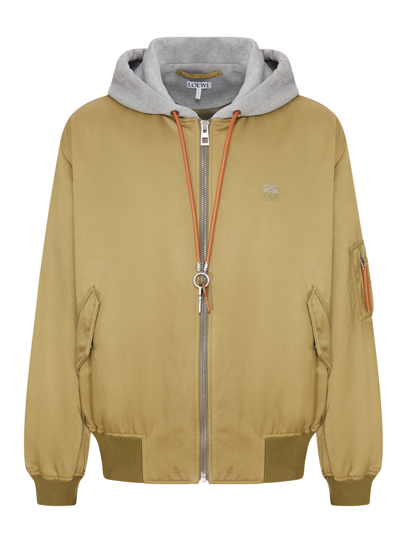 TECHNICAL FABRIC BOMBER JACKET