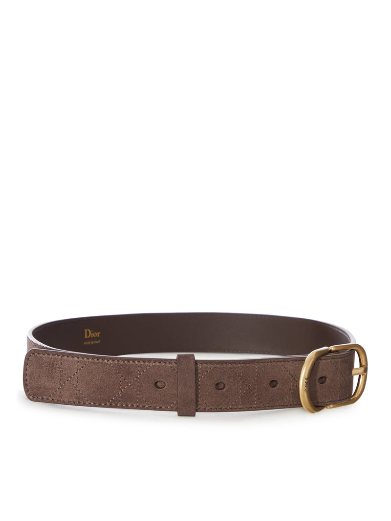 CLASSY CD BELT IN SUEDE CALFSKIN