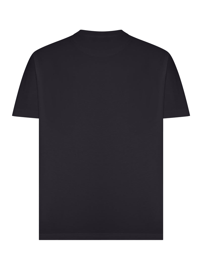 ROME COTTON T-SHIRT WITH EMBROIDERED LOGO