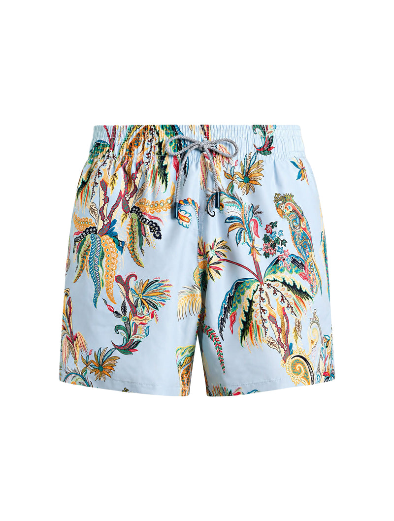 SWIMSUIT WITH PLACED PRINT