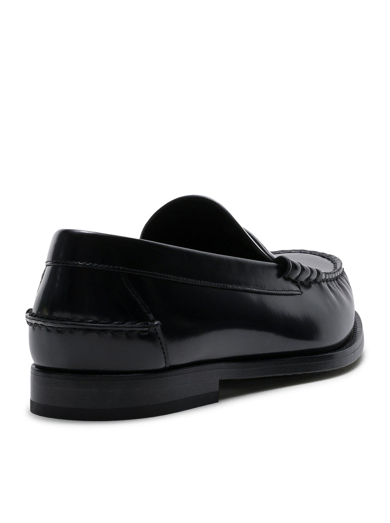 ROWLEY SMOKY LEATHER LOAFERS