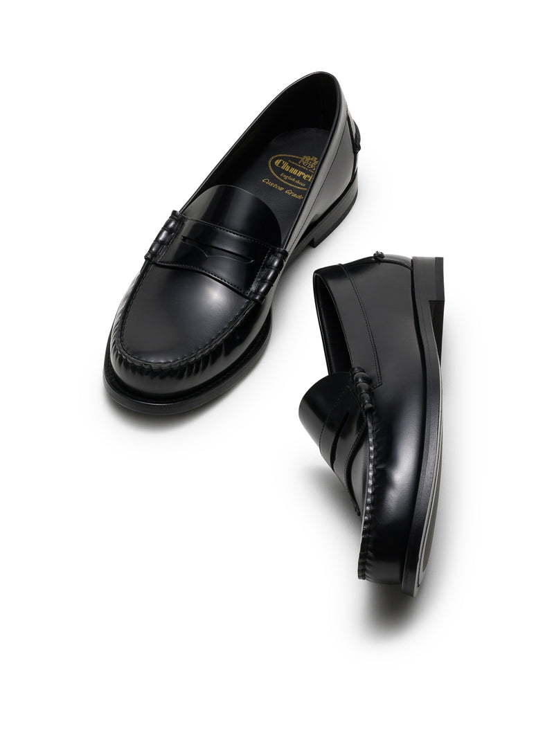 ROWLEY SMOKY LEATHER LOAFERS