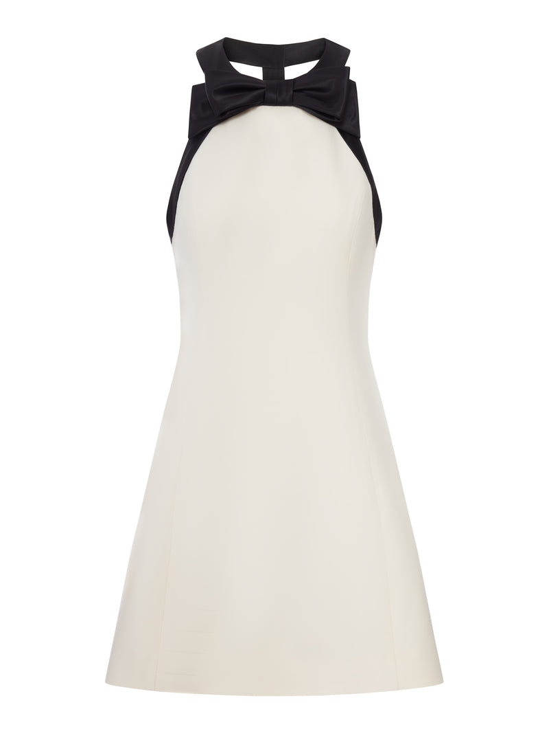 SHORT CREPE DRESS