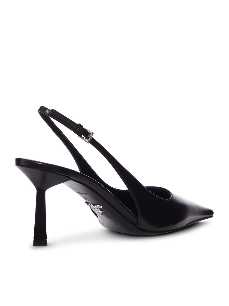 LEATHER SLINGBACK PUMP