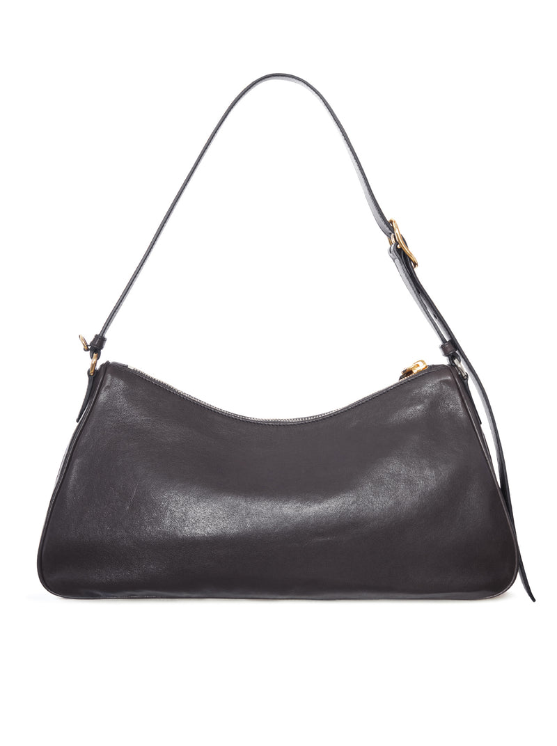 PRADA AIMÉE LEATHER SHOULDER BAG