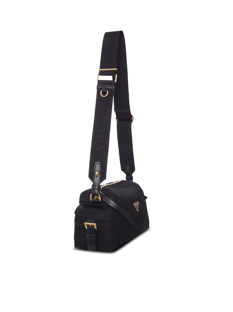 EXPLORE BAG IN RE-NYLON AND SAFFIANO
