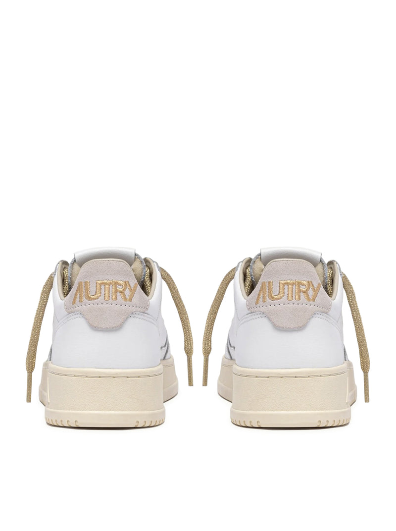 MEDALIST LOW LEATHER SNEAKERS