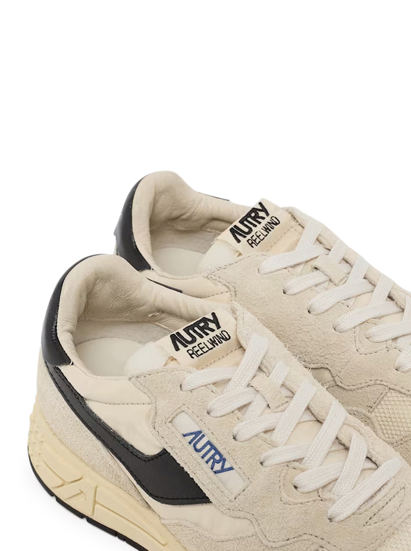REELWIND SUEDE AND MESH SNEAKERS