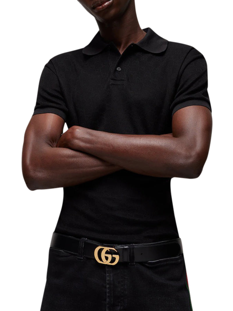 GG JACQUARD TECHNICAL JERSEY POLO