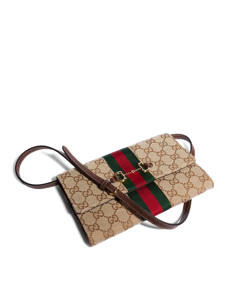 ORSEBIT WEB WALLET WITH STRAP