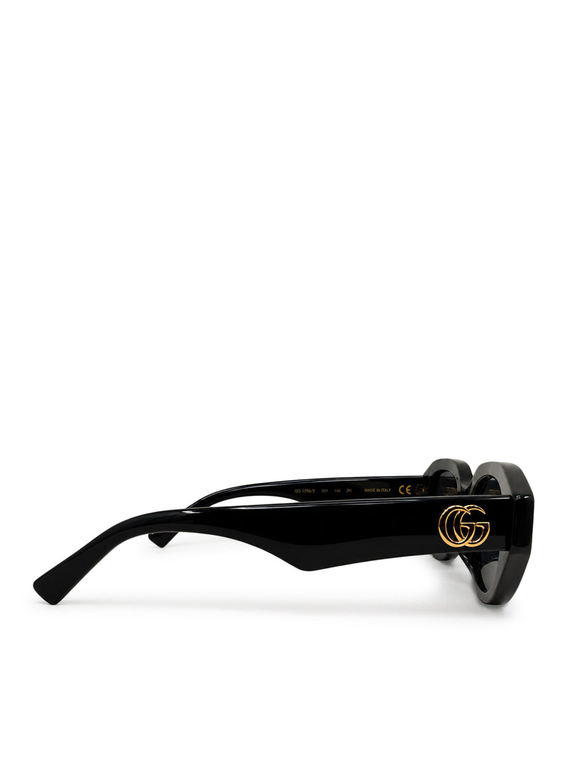 CAT-EYE SUNGLASSES WITH GG LOGO