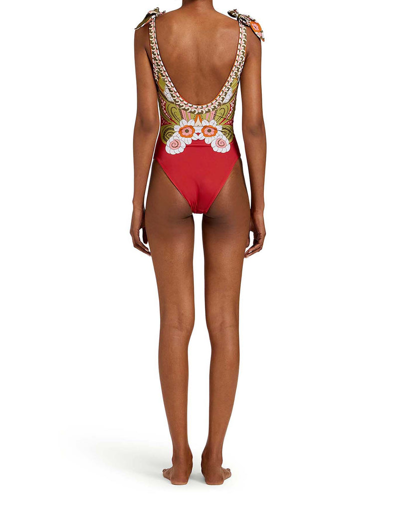 PAMMY REVERSIBLE ONE-PIECE SWIMSUIT