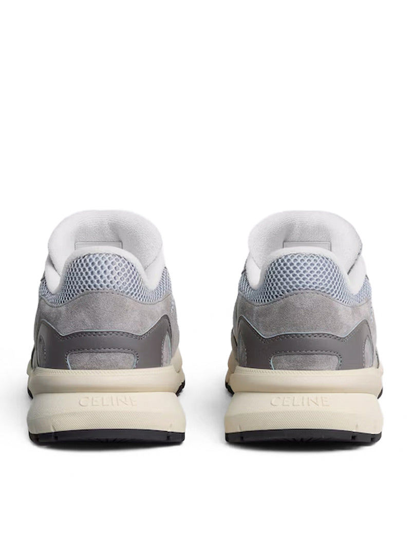 RUNNER SNEAKER IN CALFSKIN, SUEDE CALFSKIN AND MESH