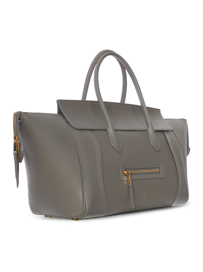 GRANATE CALFSKIN LUGGAGE