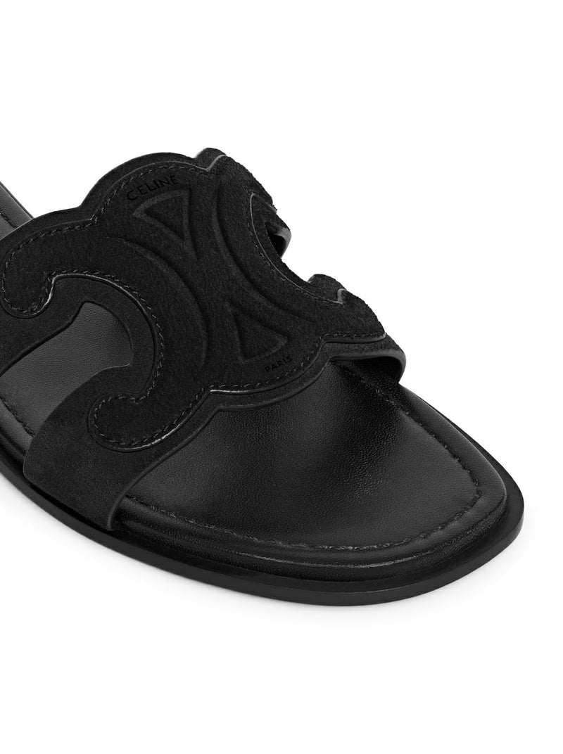TRIOMPHE SUEDE MULE