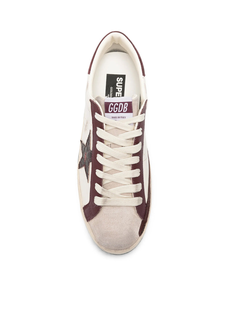 SUPERSTAR SNEAKERS IN NAPPA WITH CROCO STAR
