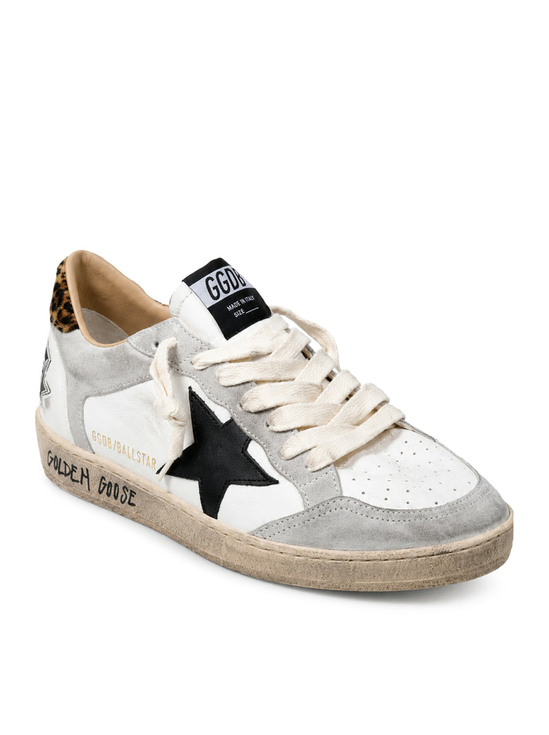BALL STAR LEATHER SNEAKERS