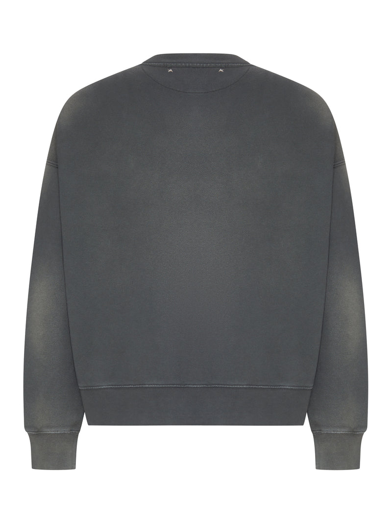 CREW-NECK SWEATSHIRT WITH FRONT LOGO