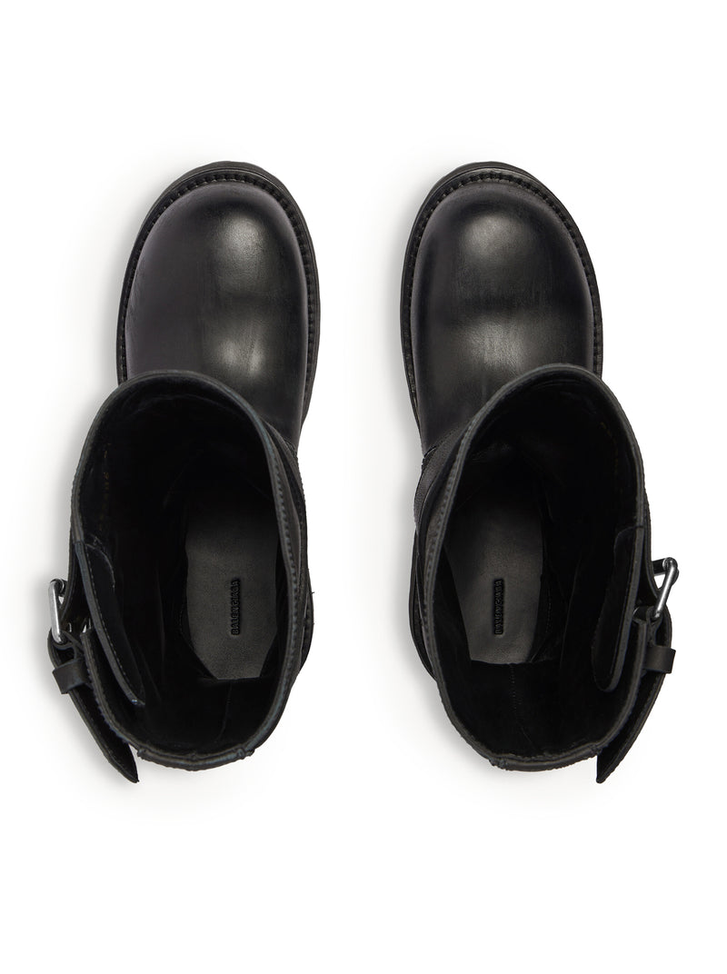 VENOM WORN-OUT LEATHER BOOTS