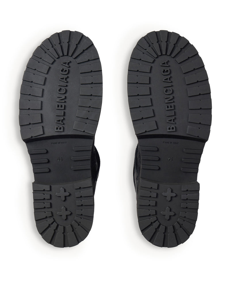 VENOM WORN-OUT LEATHER BOOTS