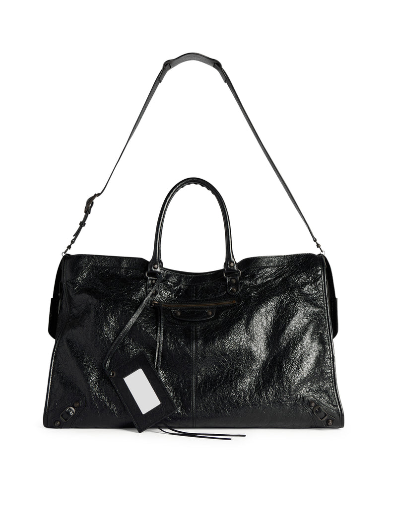 LE CITY LEATHER TRAVEL BAG
