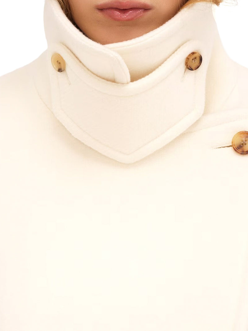 OVERSIZED SHORT WOOL COAT