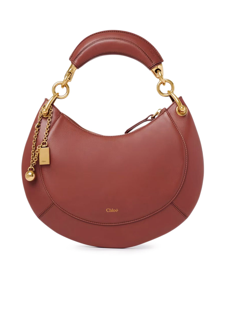 BANANA LEATHER SHOULDER BAG