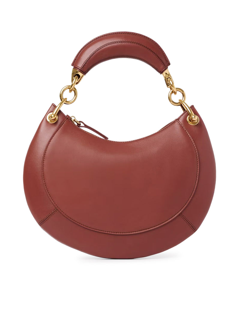 BANANA LEATHER SHOULDER BAG