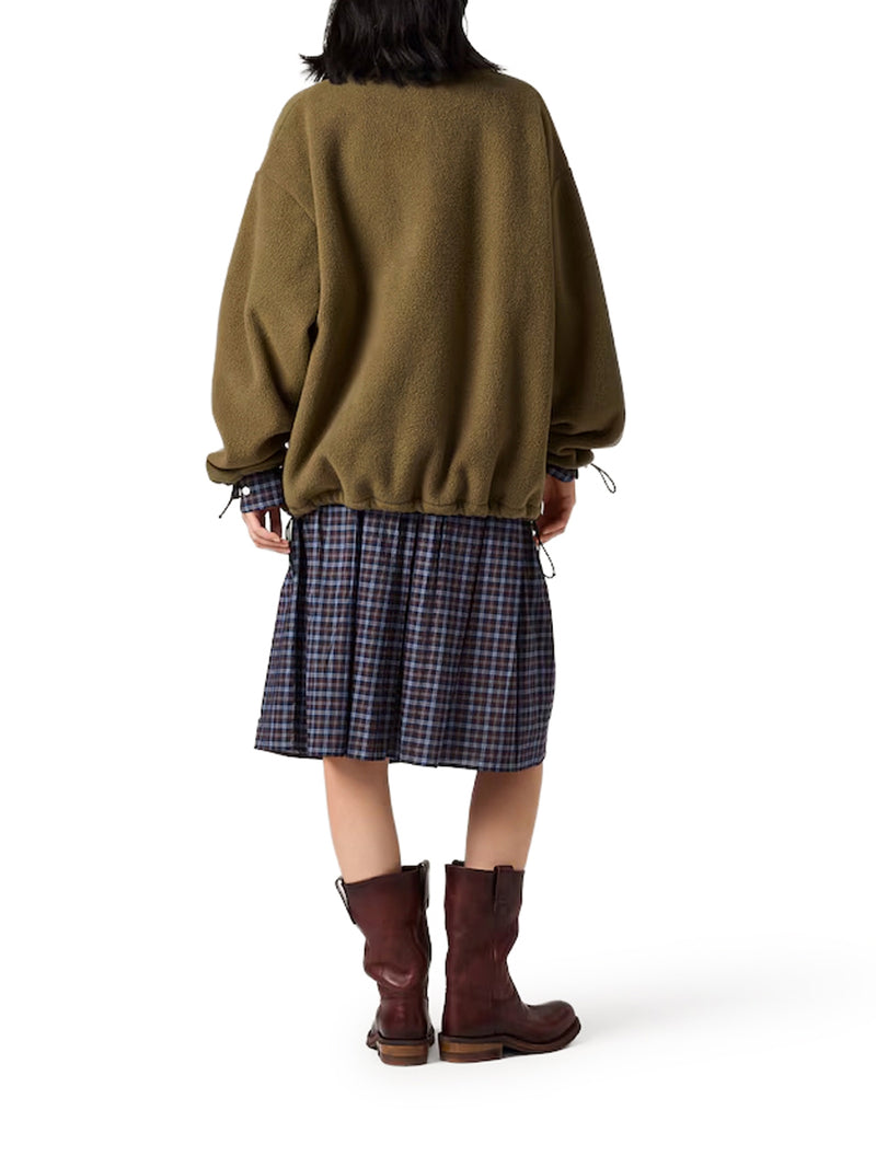 FLEECE SWEATSHIRT WITH LOGO