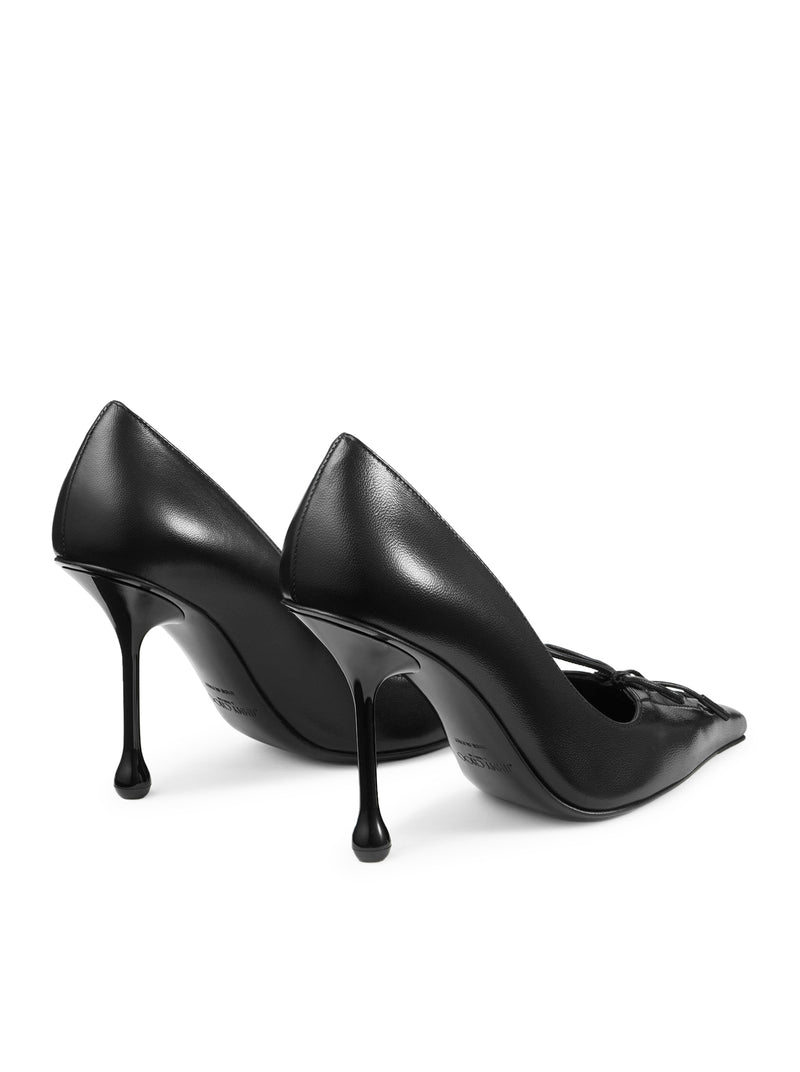SCARLETT 95 BLACK NAPPA PUMP