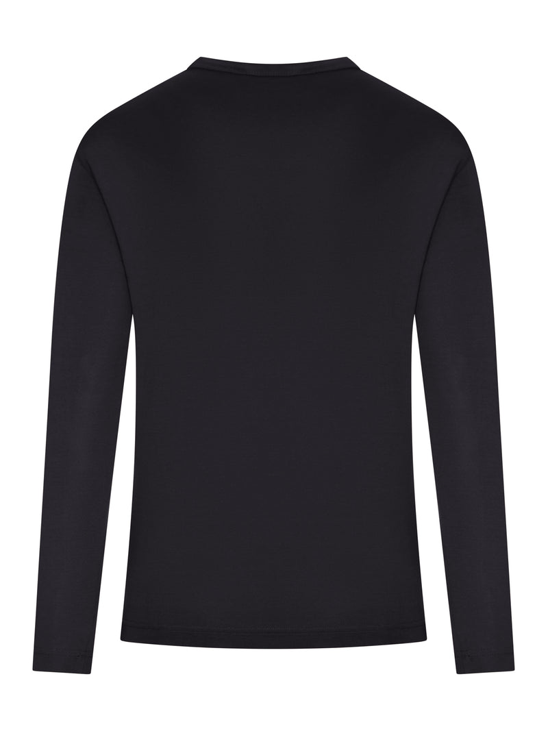 LONG-SLEEVED COTTON T-SHIRT