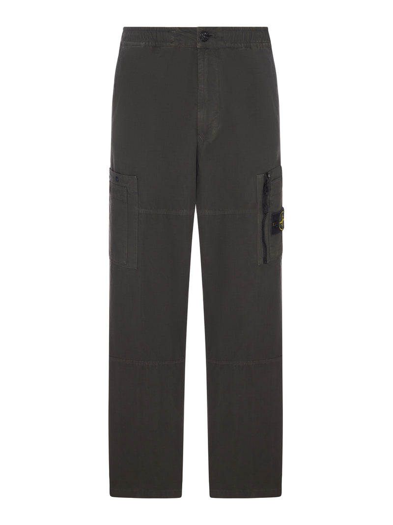 COTTON RIPSTOP CARGO TROUSERS