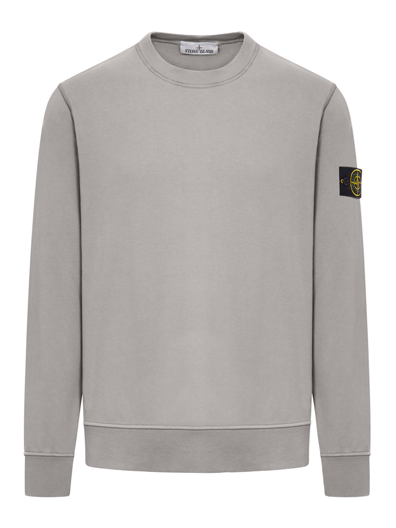 COTTON CREW-NECK SWEATSHIRT