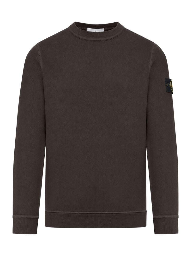 COTTON CREW-NECK SWEATSHIRT