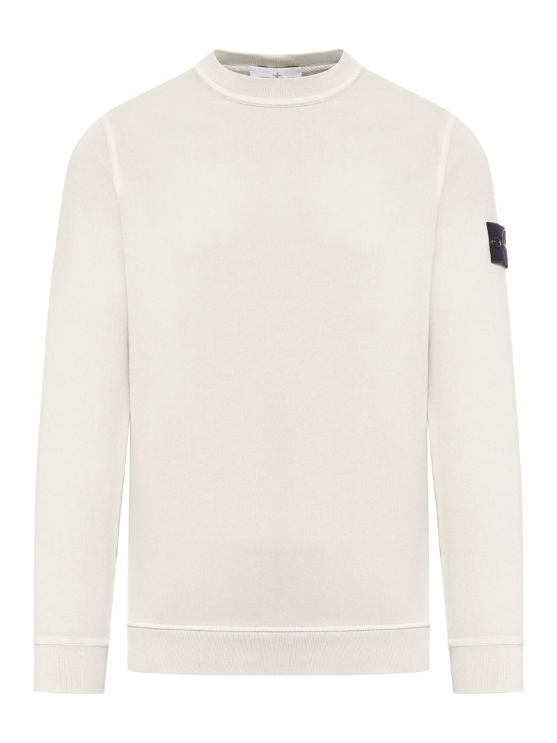 COTTON CREW-NECK SWEATSHIRT