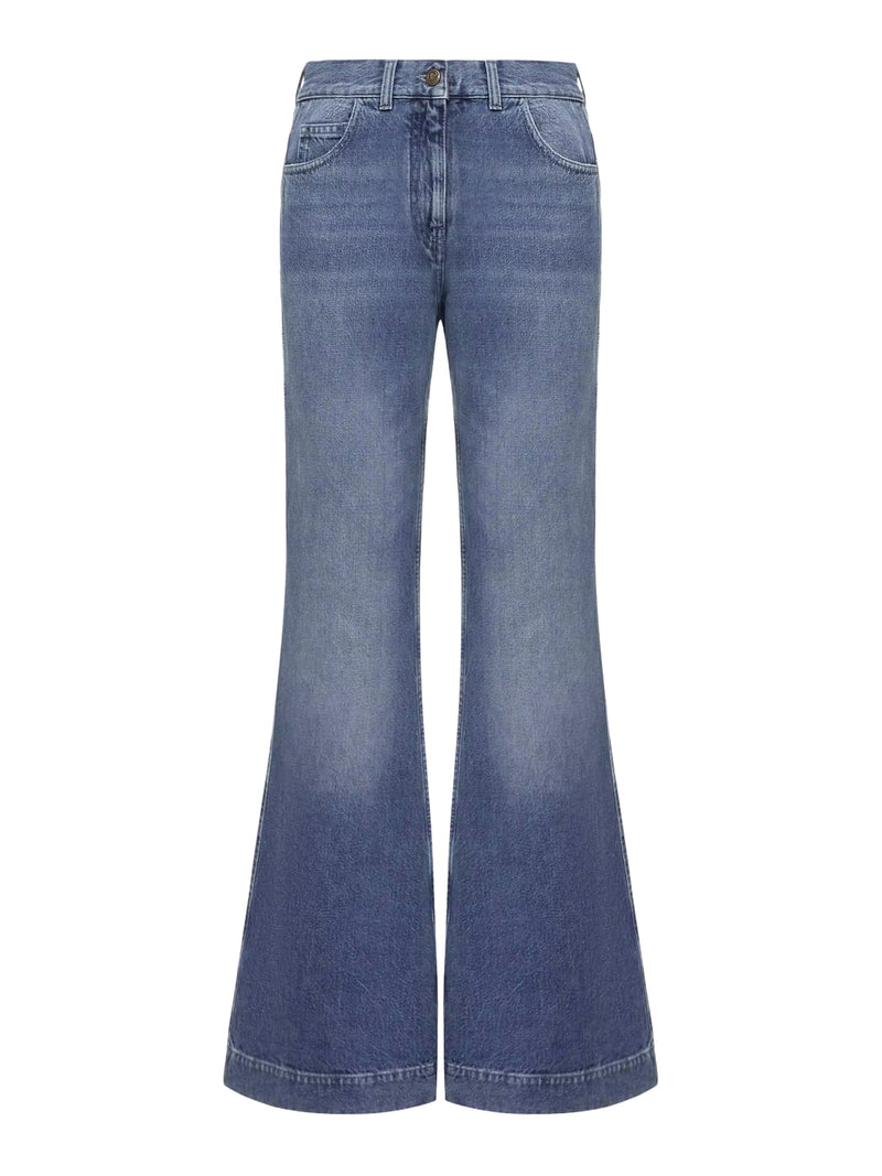WIDE LEG DENIM JEANS
