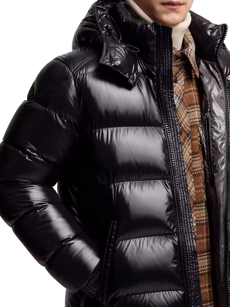 MONCLER MAYA SHORT HOODED DOWN JACKET