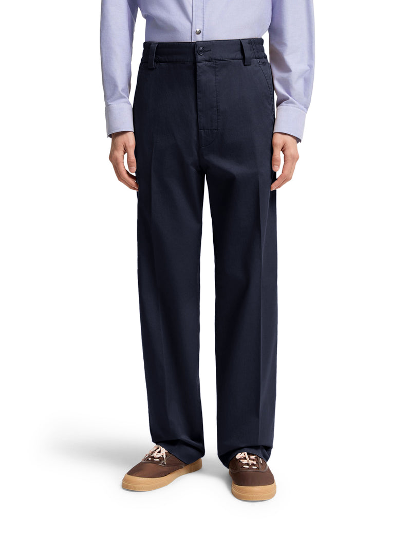TAILORED COTTON TROUSERS