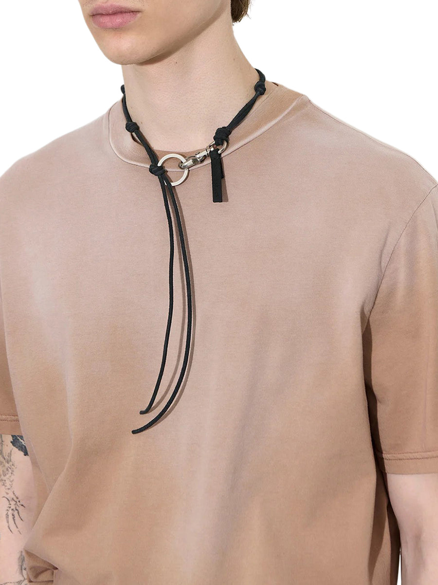 LADON BLACK LEATHER NECKLACE – Suit Negozi Row