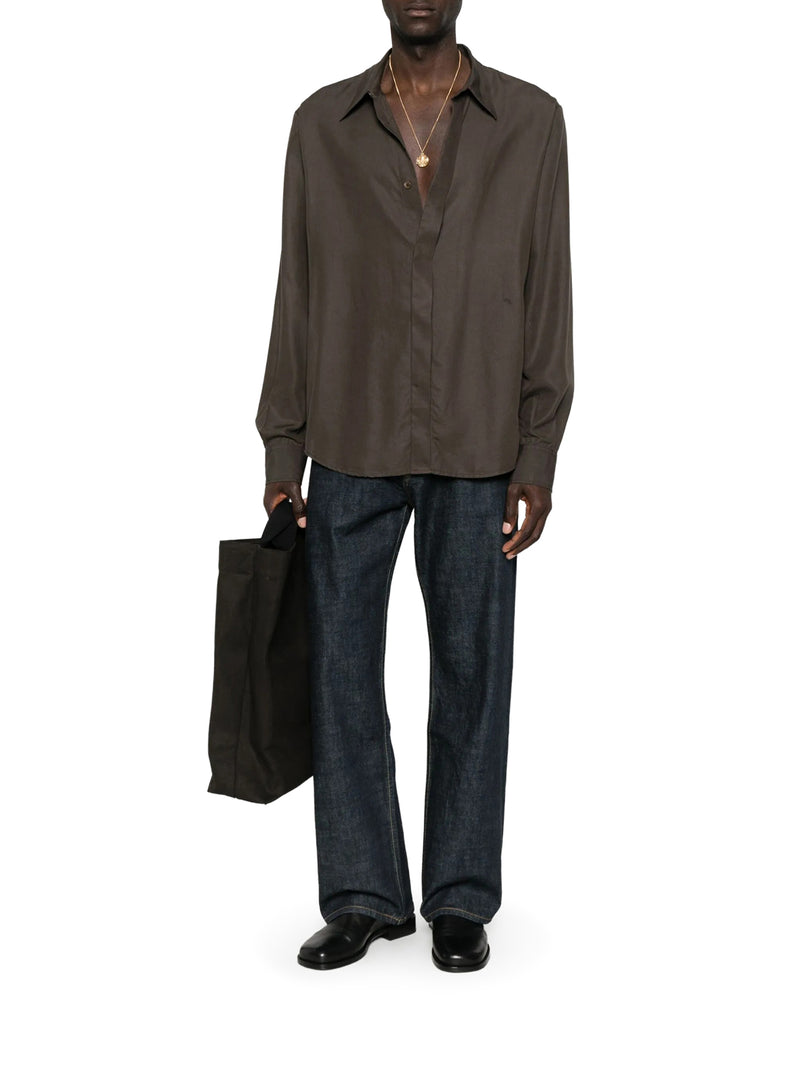 THIRD CUT JEANS IN COTTON DENIM