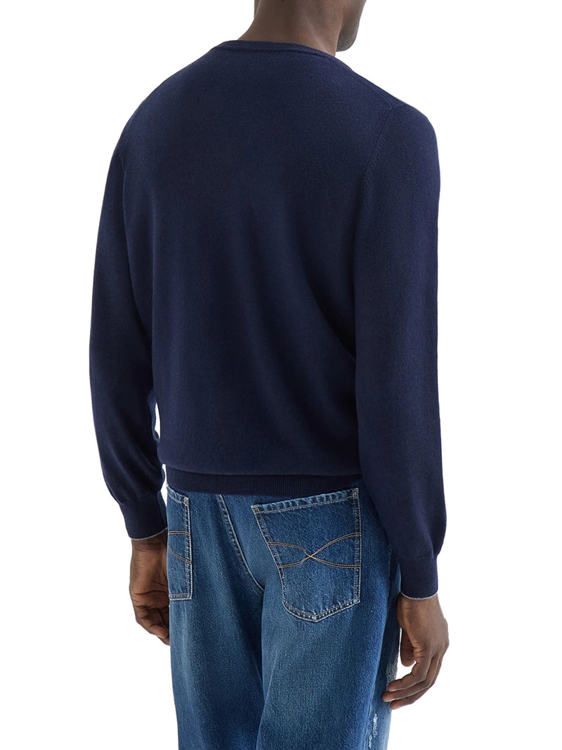 ESSENTIAL CREW NECK CASHMERE SWEATER